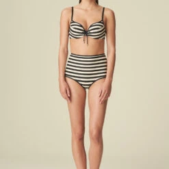 Bikini Forme Cœur Rembourré MERLE Noir Rayure Marie Jo Swim -CrocForm Boutique MARIEJ 4 4446ce52 9685 4099 919b a11875f4ff39