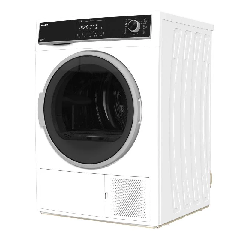 Sèche-linge Pompe à Chaleur 10 Kg SHARP KD-HHH0S7EW2-FR 5 Sèche-linge Pompe à Chaleur 10 Kg SHARP KD-HHH0S7EW2-FR – Image 3