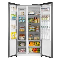 Réfrigérateur Américain VALBERG SBS 592 E X625C -CrocForm Boutique P972068 3