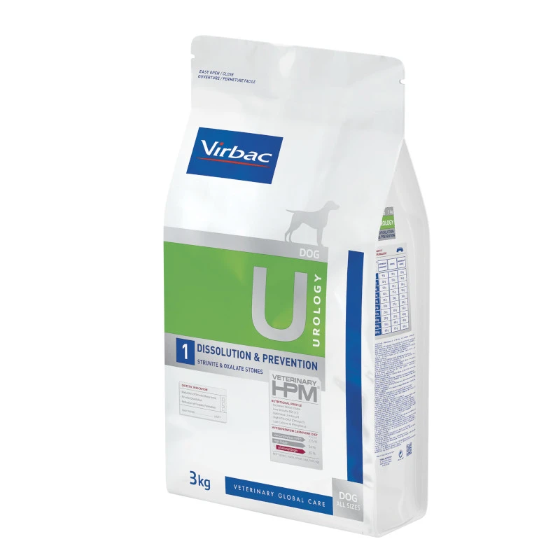 Virbac HPM Urology Struvite Diss & Prevention U1 Pour Chien 3kg 4 Virbac HPM Urology Struvite Diss & Prevention U1 Pour Chien 3kg – Image 2