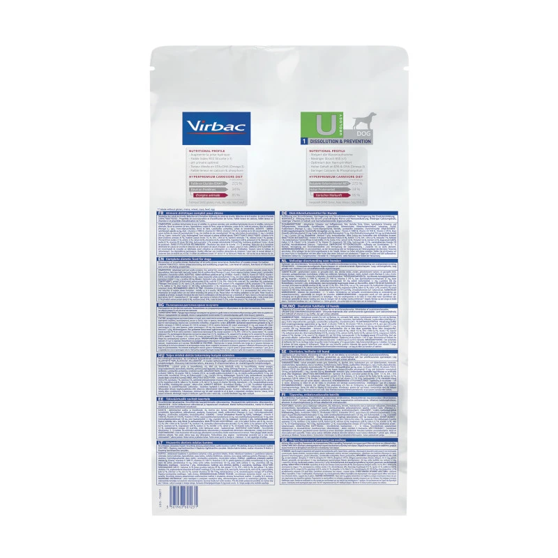 Virbac HPM Urology Struvite Diss & Prevention U1 Pour Chien 3kg 6 Virbac HPM Urology Struvite Diss & Prevention U1 Pour Chien 3kg – Image 4