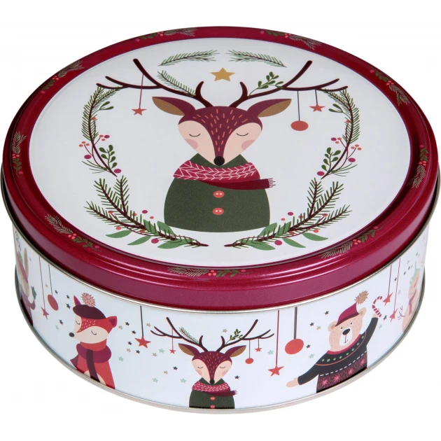 Boîte En Métal Biscuit De Noël 150 G Hamlet 6 Boîte En Métal Biscuit De Noël 150 G Hamlet – Image 4