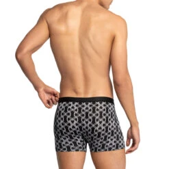 Boxer En Lyocell à Motif Fantaisie Noir I Am Wonderful -CrocForm Boutique boxer en lyocell a motif fantaisie noir i am wonderful 2