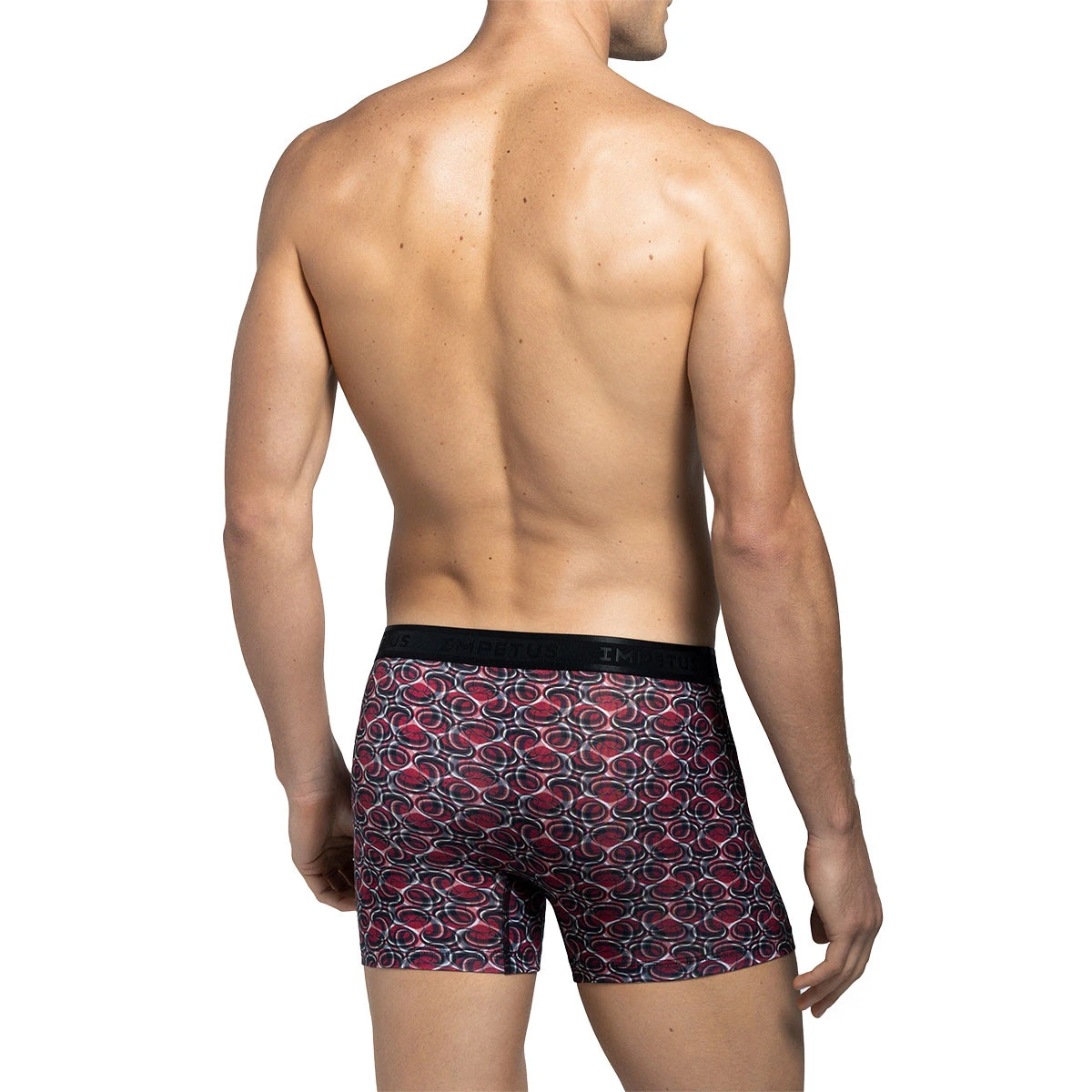 Boxer Homme En Coton Et Lyocell Imprimé Fantaisie Rouge Lumet 5 Boxer Homme En Coton Et Lyocell Imprimé Fantaisie Rouge Lumet – Image 3
