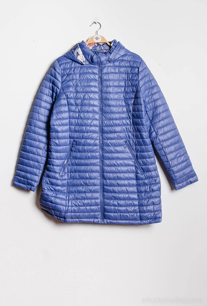 Doudoune Femme Réversible à Capuche Amovible Mi Long 3 Doudoune Femme Réversible à Capuche Amovible Mi Long