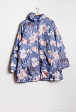 Doudoune Femme Réversible à Capuche Amovible Mi Long 8 Doudoune Femme Réversible à Capuche Amovible Mi Long -CrocForm Boutique cherryberry doudoune femme reversible a capuche amovible mi long blue 3