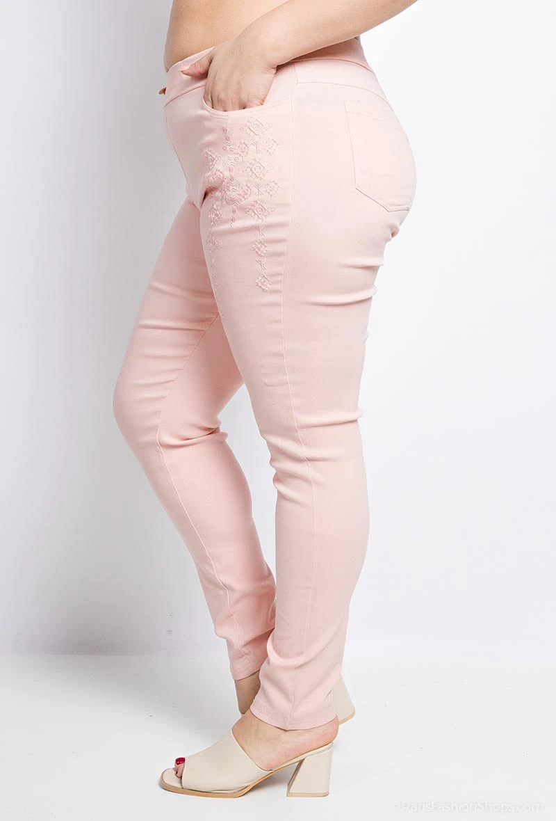 Pantalon Femme Taille élastique 5 Pantalon Femme Taille élastique – Image 3