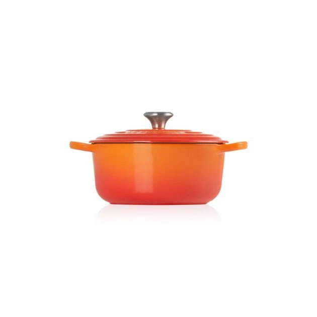 Cocotte En Fonte Ronde 18 Cm Volcanique Le Creuset Signature 3 Cocotte En Fonte Ronde 18 Cm Volcanique Le Creuset Signature – Image 2