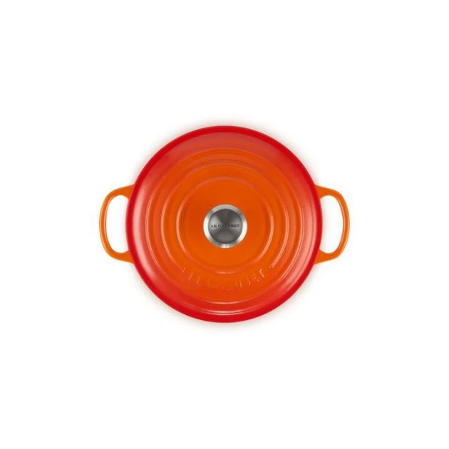 Cocotte En Fonte Ronde 18 Cm Volcanique Le Creuset Signature 4 Cocotte En Fonte Ronde 18 Cm Volcanique Le Creuset Signature – Image 3