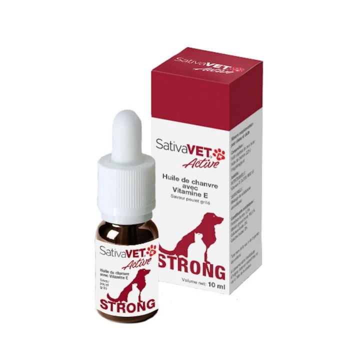 Sativavet Active Strong 10ml 3 Sativavet Active Strong 10ml