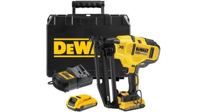 DeWalt DCN660D2 Cloueur De Finition à Batteries 18V Li-Ion Set (2x Batterie 2,0Ah) Dans Coffret - Moteur Sans Charbon - 16 Gauge - 32-63mm - DCN660D2-QW 2 DeWalt DCN660D2 Cloueur De Finition à Batteries 18V Li-Ion Set (2x Batterie 2,0Ah) Dans Coffret - Moteur Sans Charbon - 16 Gauge - 32-63mm - DCN660D2-QW