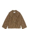 Ganni Veste Recyclée Teak -CrocForm Boutique f7326 6469 377