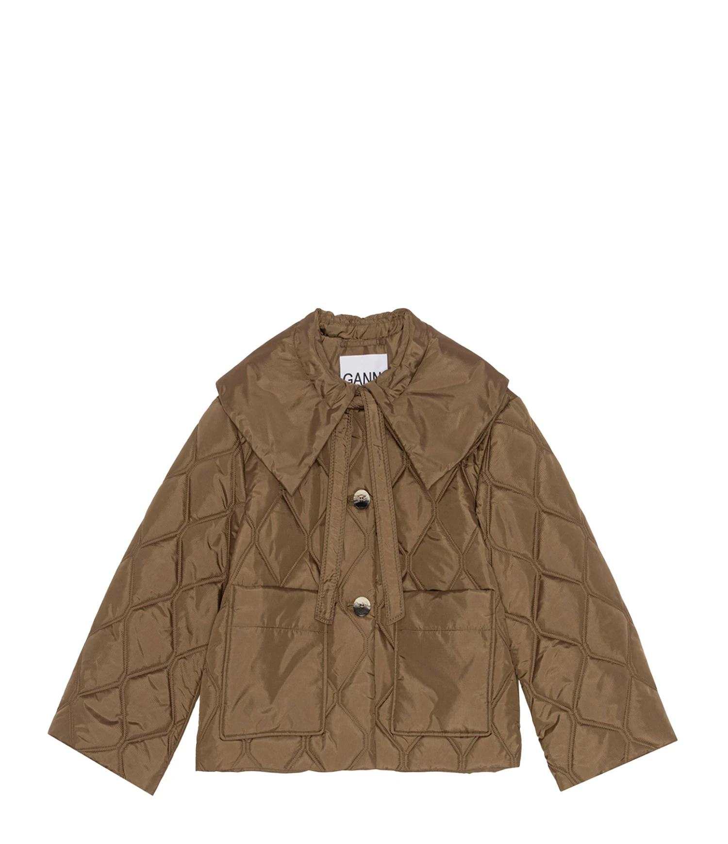 Ganni Veste Recyclée Teak 2 Ganni Veste Recyclée Teak