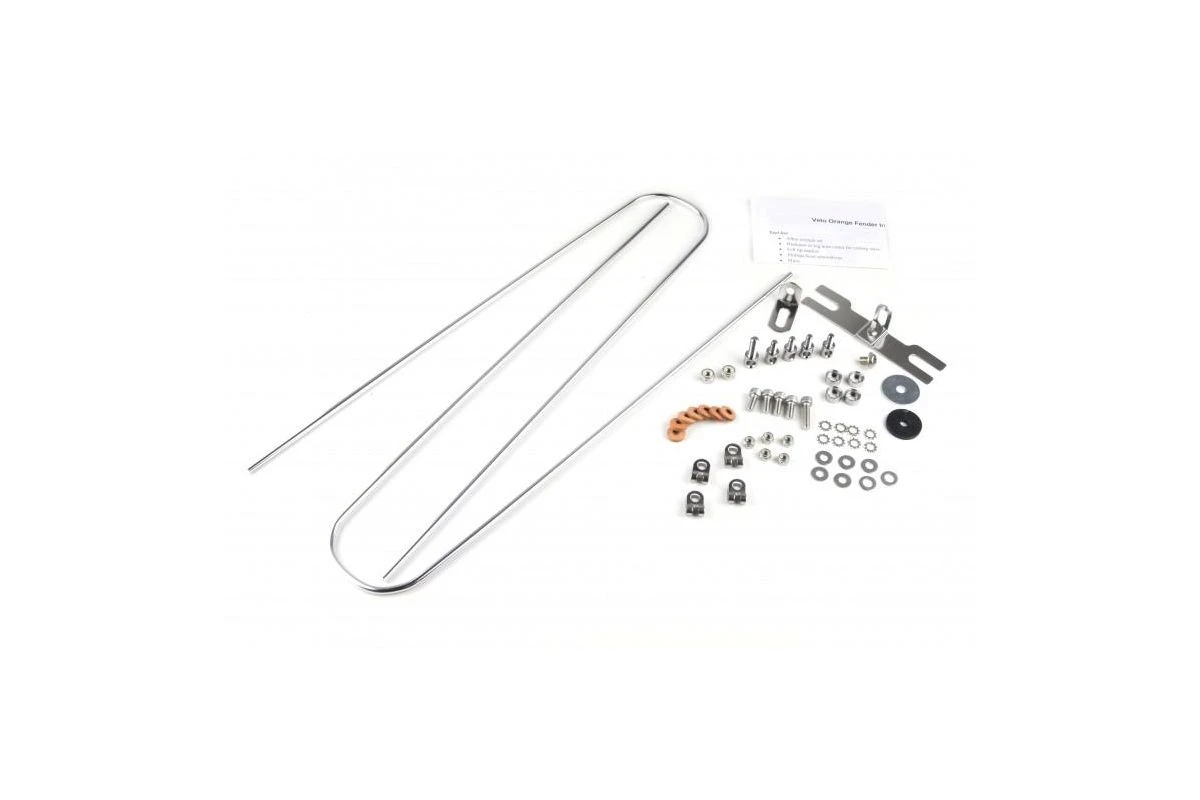 Garde-boues Vélo Orange Smooth Pour Vélos De Route 4 Garde-boues Vélo Orange Smooth Pour Vélos De Route – Image 2