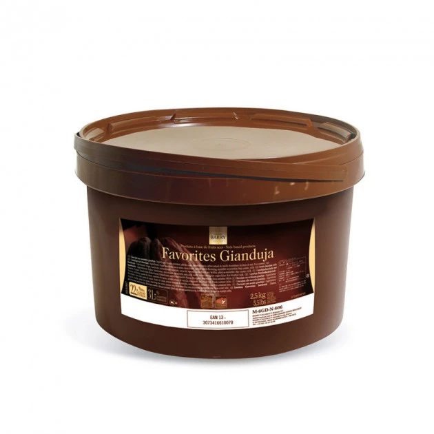 Gianduja Favorites 2,5 Kg 3 Gianduja Favorites 2,5 Kg