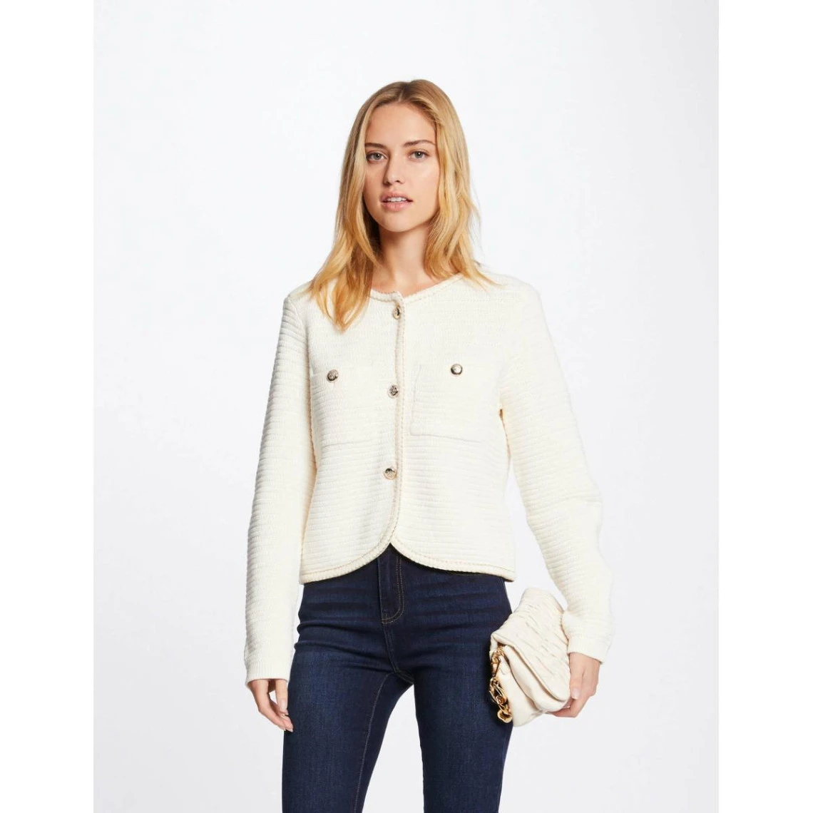 MORGAN Gilet Manches Longues Boutonné | 3 SUISSES 3 MORGAN Gilet Manches Longues Boutonné | 3 SUISSES