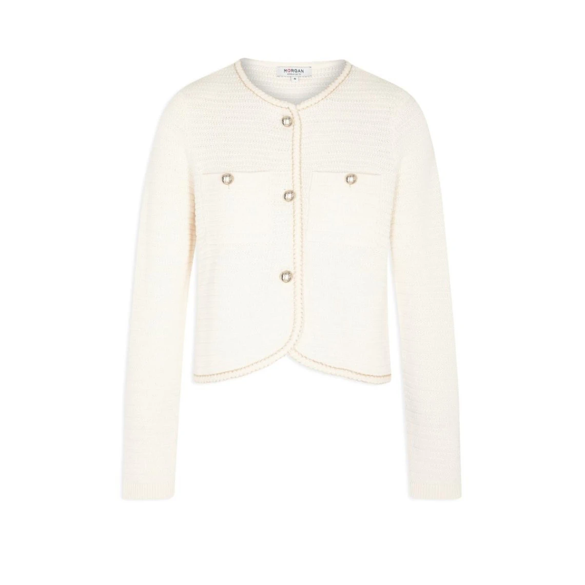 MORGAN Gilet Manches Longues Boutonné | 3 SUISSES 5 MORGAN Gilet Manches Longues Boutonné | 3 SUISSES – Image 3