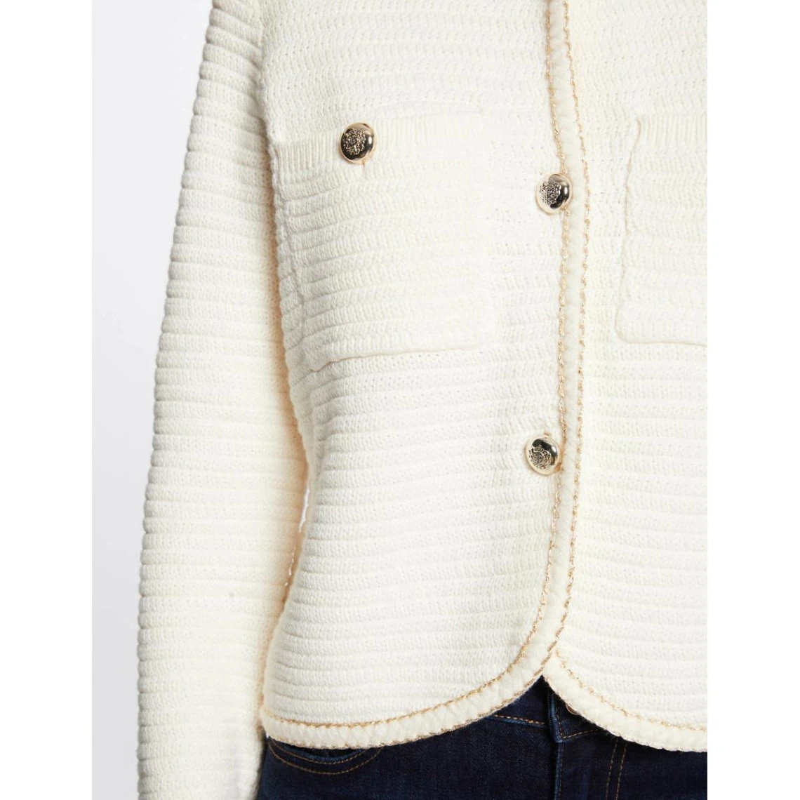 MORGAN Gilet Manches Longues Boutonné | 3 SUISSES 6 MORGAN Gilet Manches Longues Boutonné | 3 SUISSES – Image 4