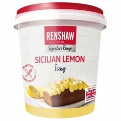 Glaçage Au Citron Sicilien 400 G Renshaw