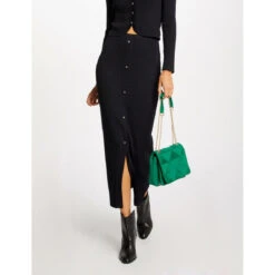MORGAN Jupe Longue Droite En Tricot | 3 SUISSES