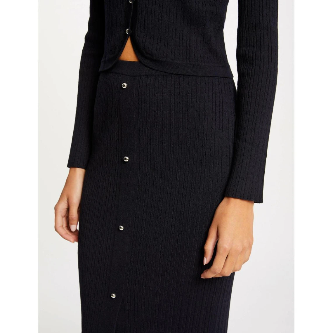 MORGAN Jupe Longue Droite En Tricot | 3 SUISSES 6 MORGAN Jupe Longue Droite En Tricot | 3 SUISSES – Image 4