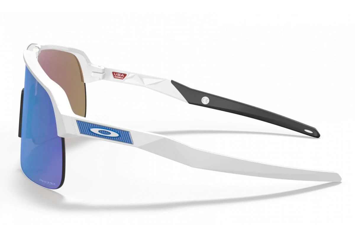 Lunettes De Soleil Oakley Sutro Lite - Matte White Prizm Sapphire 5 Lunettes De Soleil Oakley Sutro Lite - Matte White Prizm Sapphire – Image 4