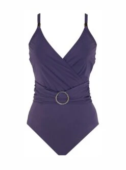 Maillot De Bain Lissant 1 Pièce Getty Violet - Oil Slick - Amoressa