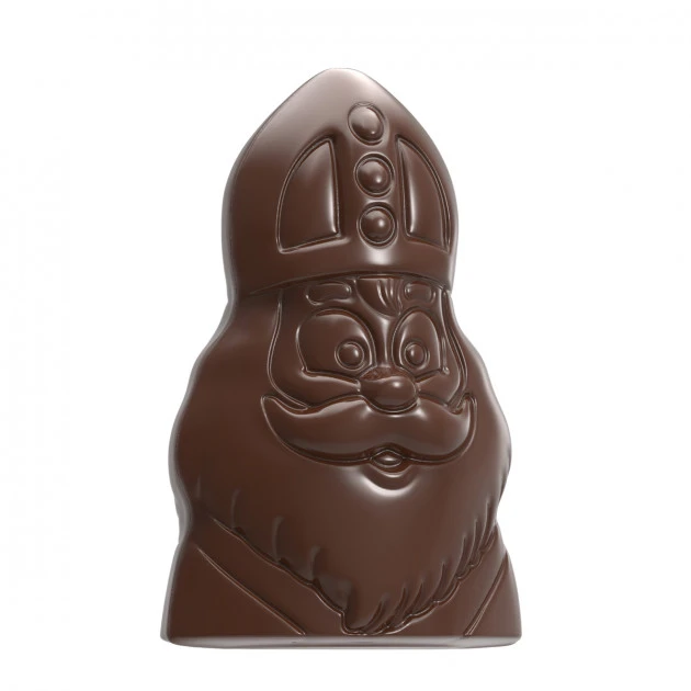 Moule Chocolat Saint Nicolas 9,1 X 5,9 Cm (x4) Chocolate World 4 Moule Chocolat Saint Nicolas 9,1 X 5,9 Cm (x4) Chocolate World – Image 2