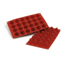 Moule Silicone Volcan Ø 3,9 X H 3,3 Cm (x24) Silikomart