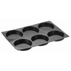 Moule Silicone Insert Rond Disco Ø 18 Cm X H 3 Cm (x6) Pavoflex