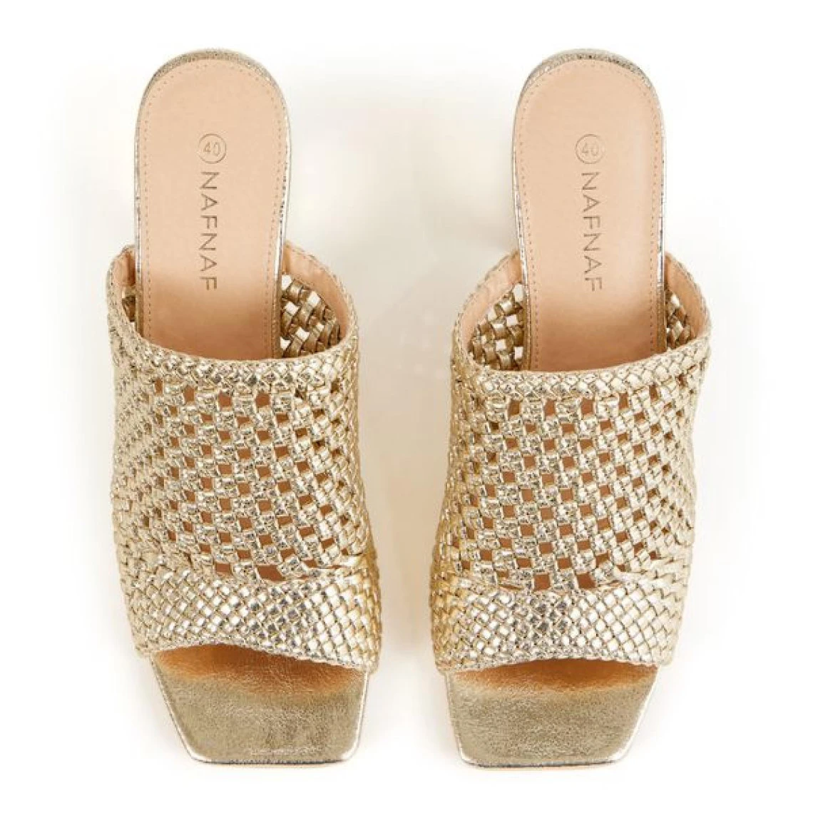 Mules à Talon Détail Cannage | 3 SUISSES 4 Mules à Talon Détail Cannage | 3 SUISSES – Image 3