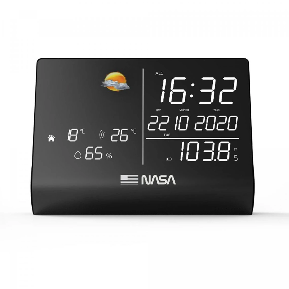 NASA - Station Météo - Enceinte Bluetooth WSP1300 Noire - Livrée Av... 2 NASA - Station Météo - Enceinte Bluetooth WSP1300 Noire - Livrée Av...