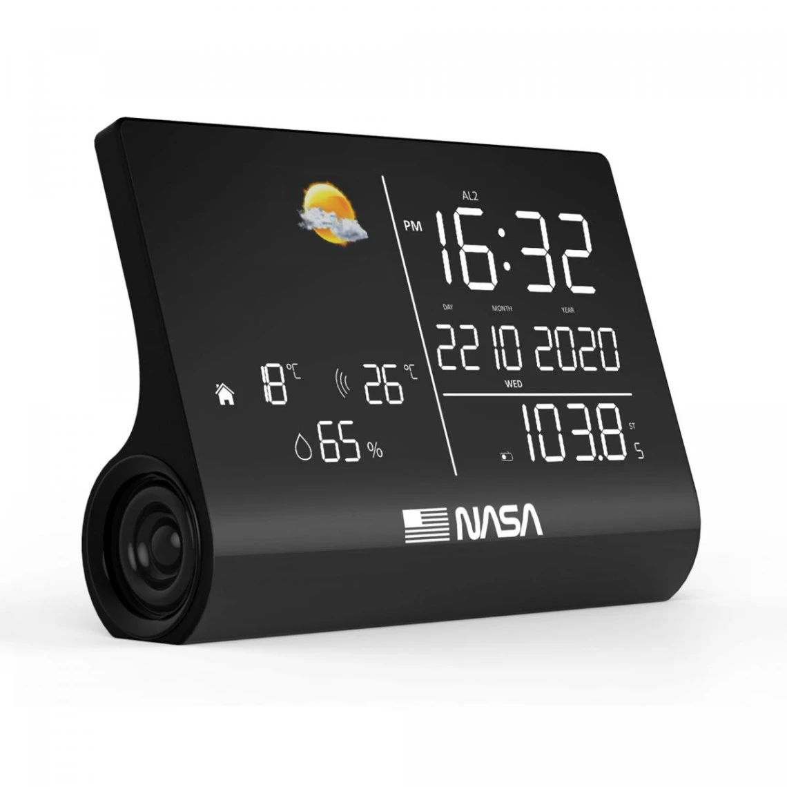 NASA - Station Météo - Enceinte Bluetooth WSP1300 Noire - Livrée Av... 3 NASA - Station Météo - Enceinte Bluetooth WSP1300 Noire - Livrée Av... – Image 2