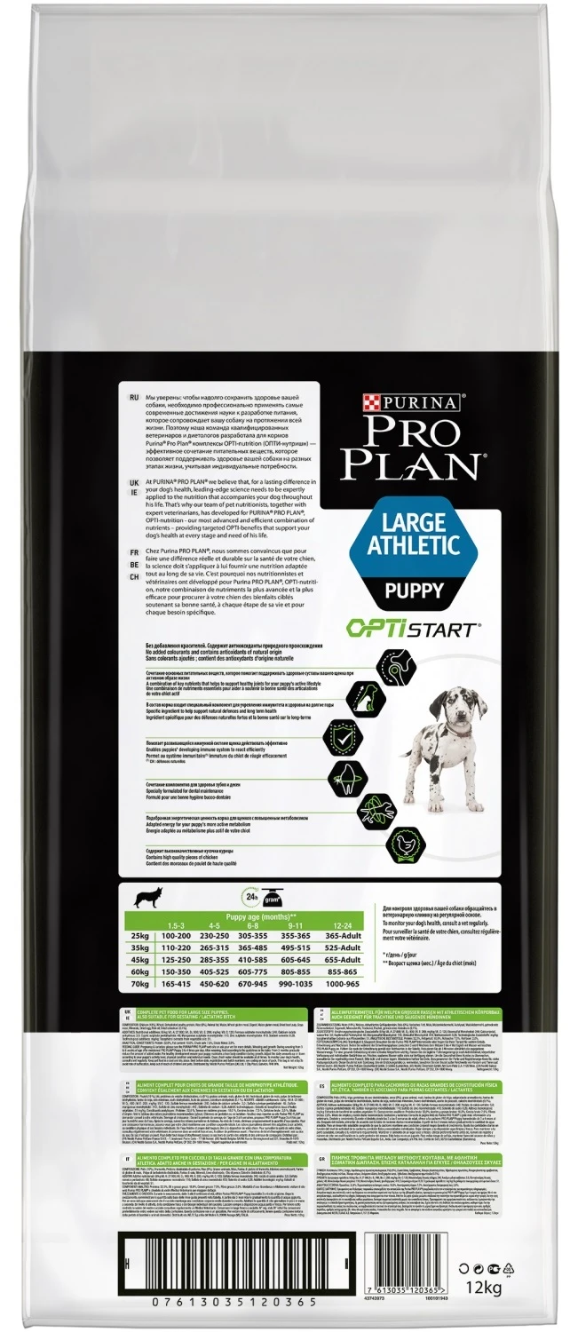 Pro Plan Optistart Puppy Poulet Large Athletic 8 Pro Plan Optistart Puppy Poulet Large Athletic – Image 6