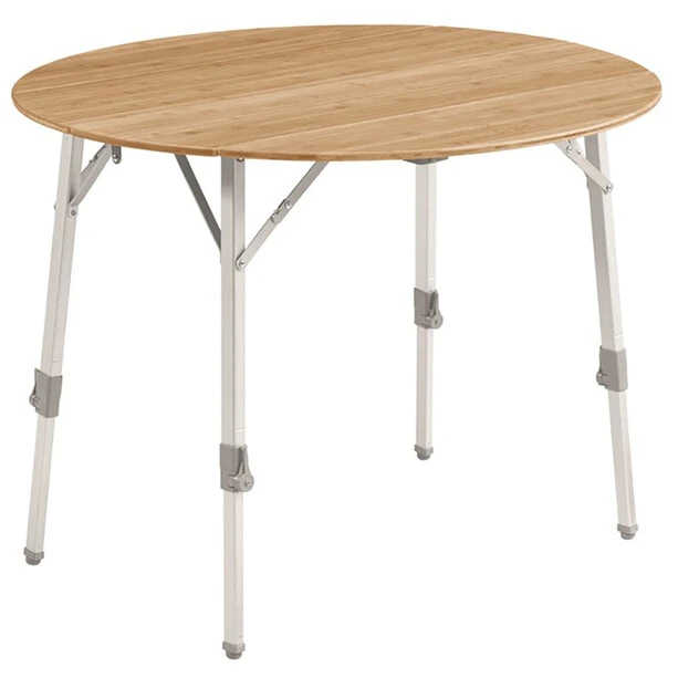 Outwell Custer Table Ronde, Marron 1 Outwell Custer Table Ronde, Marron