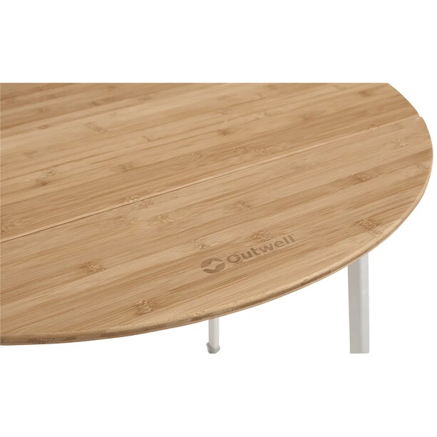 Outwell Custer Table Ronde, Marron 2 Outwell Custer Table Ronde, Marron – Image 2
