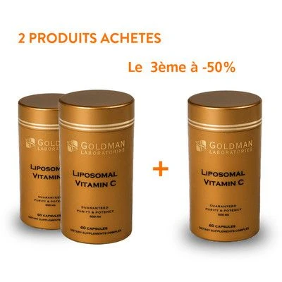 Vitamine C Liposomale 3 X 60 Gélules 1 Vitamine C Liposomale 3 X 60 Gélules