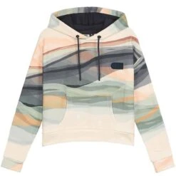 Neris Crop Hoodie /mirage Motif