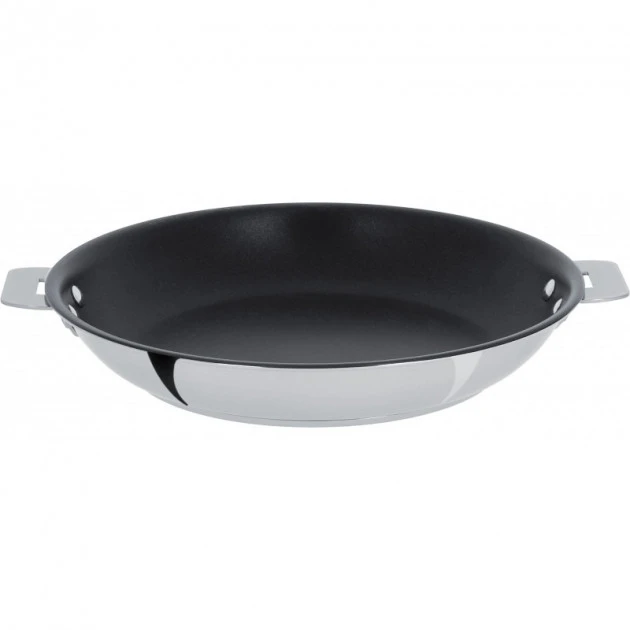 Poêle Casteline Ø 22 Cm Manche Amovible Anti-Adhésive Inox Cristel 2 Poêle Casteline Ø 22 Cm Manche Amovible Anti-Adhésive Inox Cristel