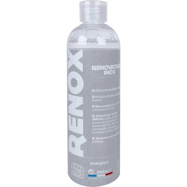 RENOX Nettoyant Inox Ecocert Cristel 300 Ml 2 RENOX Nettoyant Inox Ecocert Cristel 300 Ml
