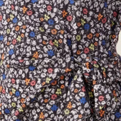 Robe Longue Droite Avec Noeud Multicolore Femme 11 Robe Longue Droite Avec Noeud Multicolore Femme -CrocForm Boutique robe longue droite avec noeud multicolore femme d1 36125212820123963