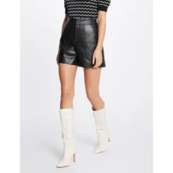 MORGAN Short Droit Simili Cuir | 3 SUISSES