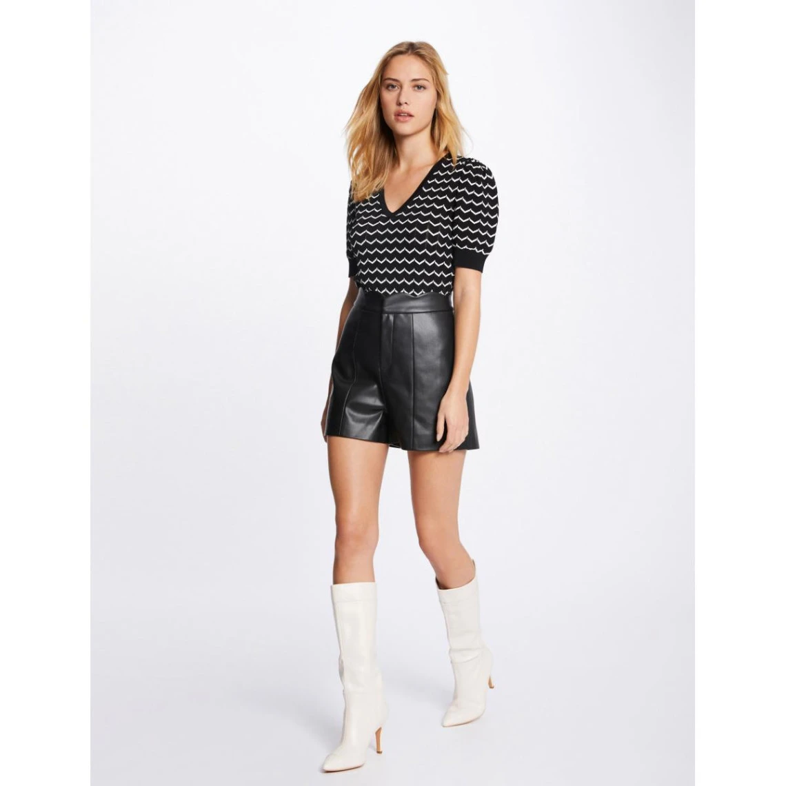 MORGAN Short Droit Simili Cuir | 3 SUISSES 4 MORGAN Short Droit Simili Cuir | 3 SUISSES – Image 2