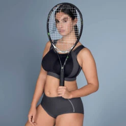 Soutien-gorge De Sport Grande Taille Extreme Control Plus Noir -CrocForm Boutique soutien gorge de sport grande taille extreme control plus noir 3