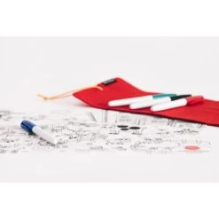 Tapis à Dessiner Effaçable En Silicone + 4 Feutres - DINOSAURES -CrocForm Boutique tapis a dessiner effacable en silicone 4 feutres dinosaures prince lionheart OD