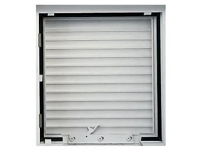 Verrou Anti-pince Pour Volets Roulants Afbat Blanc 1 Verrou Anti-pince Pour Volets Roulants Afbat Blanc